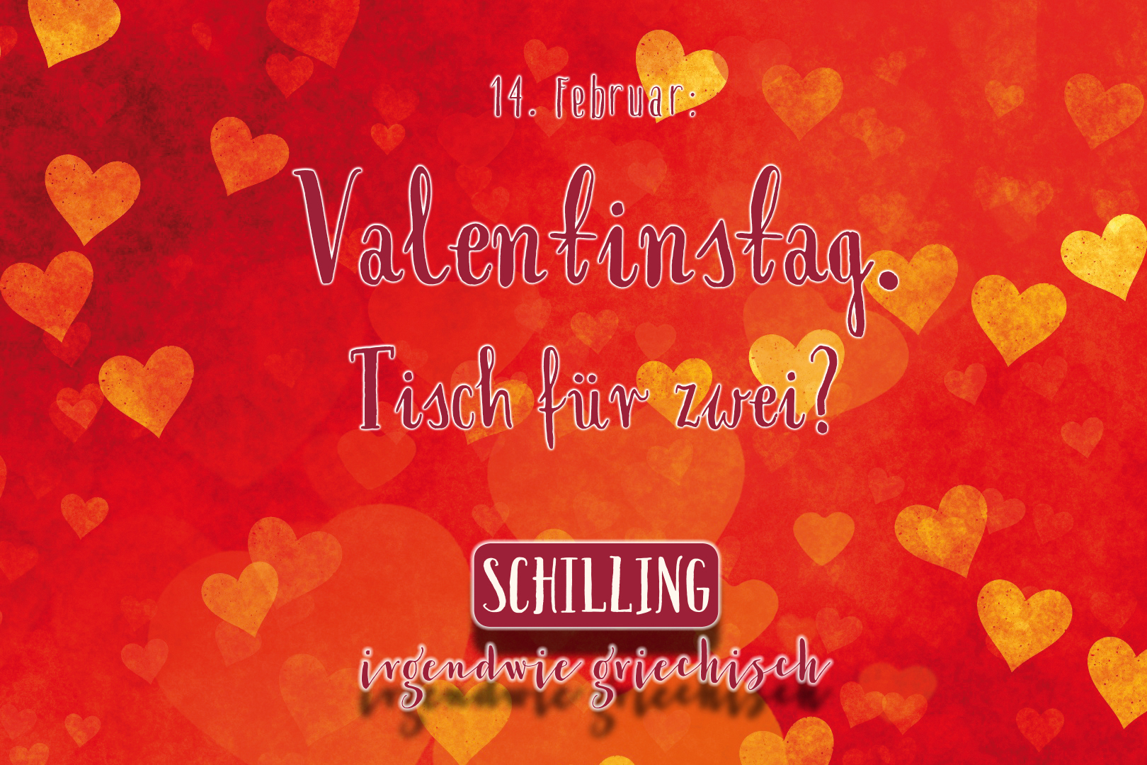 Schilling! Valentinstag!