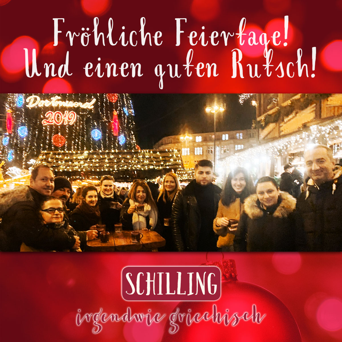 Schilling XMAS 2019 Weihnachten Neujahr