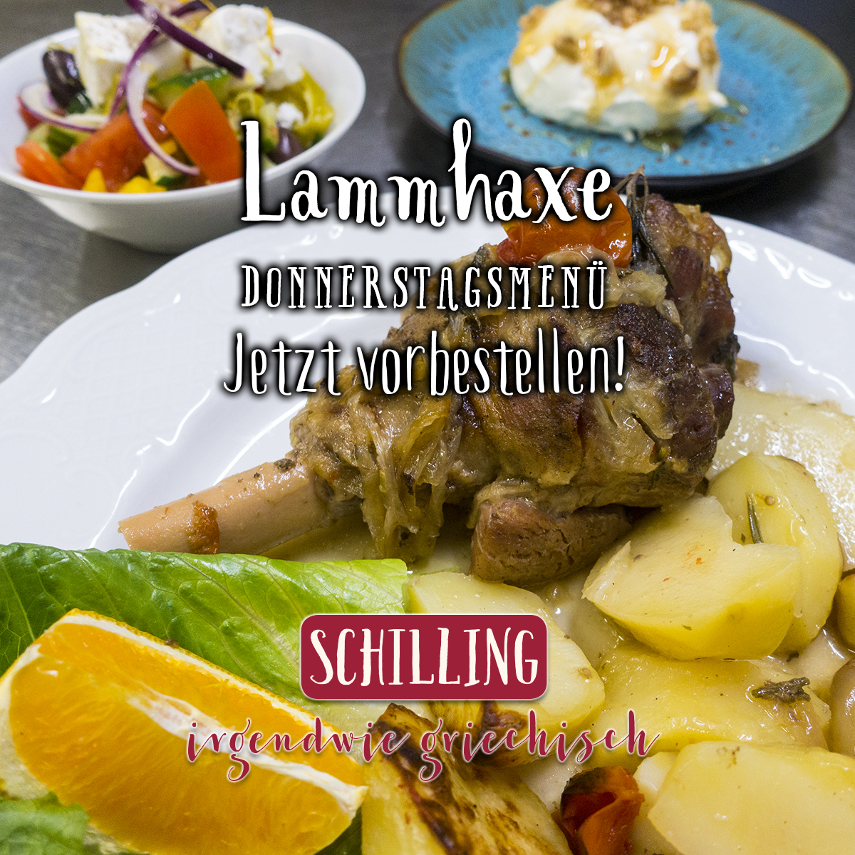 Schilling Lammhaxe